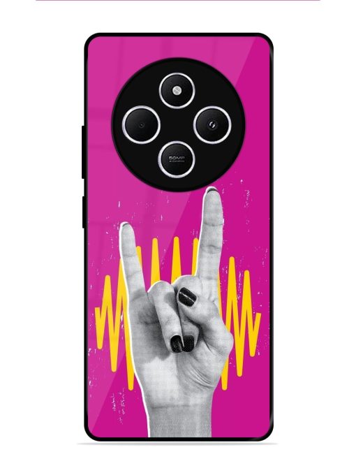 Rock Hand Glossy Soft Edge Case for Poco C75 (5G)