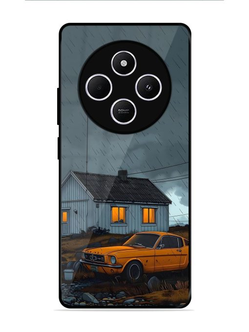 Rainy Day Retreat Glossy Soft Edge Case for Poco C75 (5G)