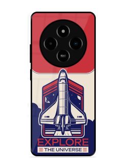 Cosmic Voyage Glossy Soft Edge Case for Poco M7 (5G)