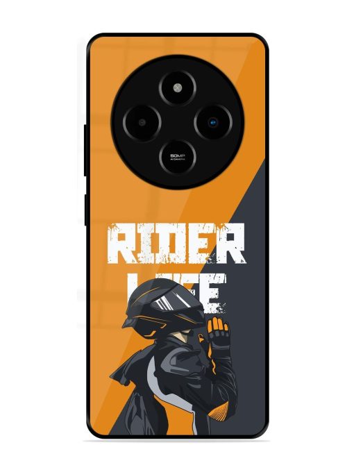 Ride Never Ends Glossy Soft Edge Case for Poco M7 (5G)