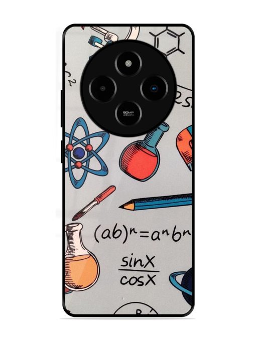 Science Doodle Glossy Soft Edge Case for Poco M7 (5G)
