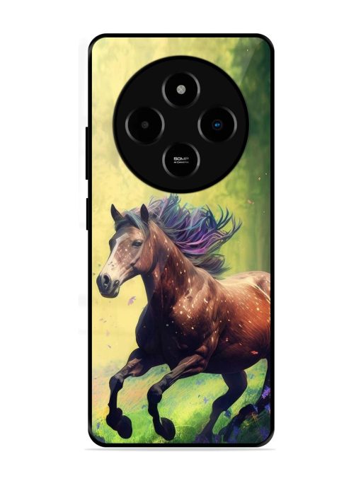 Enchanted Gallop Glossy Soft Edge Case for Poco M7 (5G)