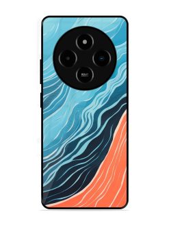 Oceanic Divide Glossy Soft Edge Case for Poco M7 (5G)