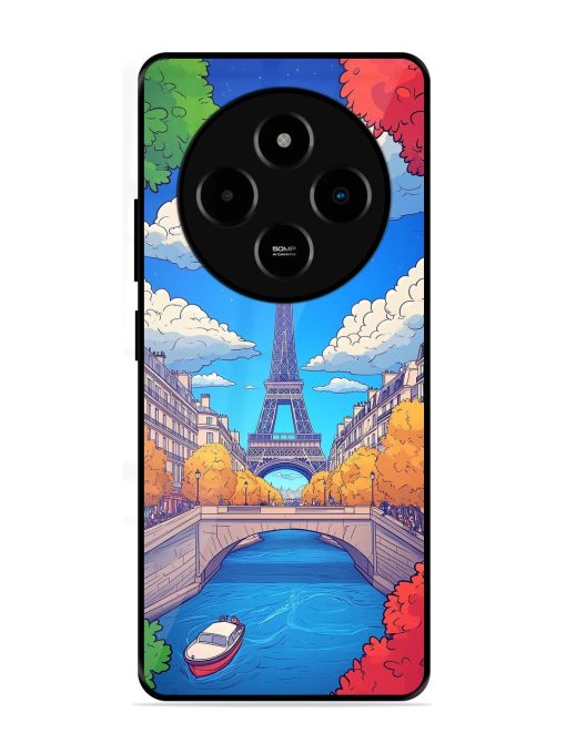 Parisian Panorama Glossy Soft Edge Case for Poco M7 (5G)