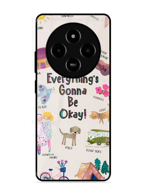 Sunshine And Smiles Glossy Soft Edge Case for Poco M7 (5G)