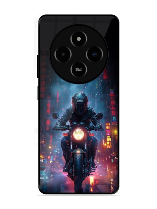 Neon Nights Glossy Soft Edge Case for Poco M7 (5G)