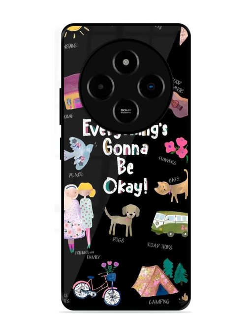 Everything'S Gonna Be Okay Glossy Soft Edge Case for Poco M7 (5G)