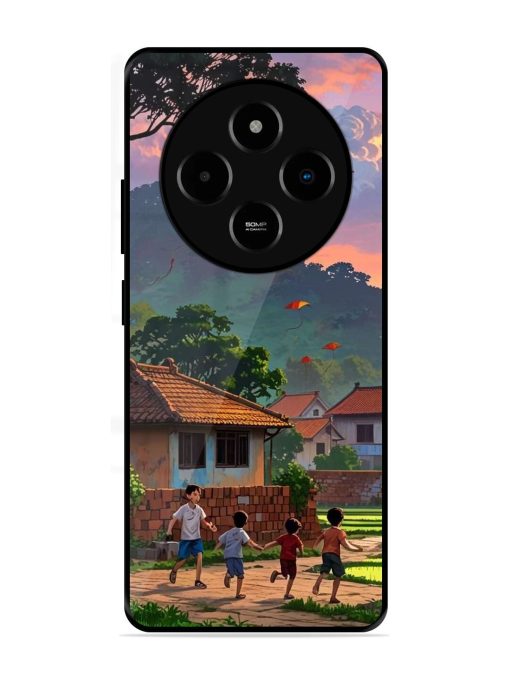 Sunset Play Glossy Soft Edge Case for Poco M7 (5G)