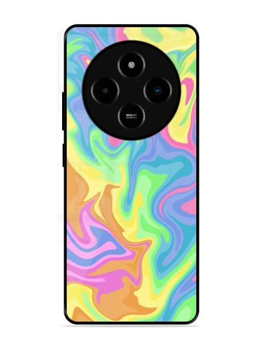Whimsical Swirl Glossy Soft Edge Case for Poco M7 (5G)