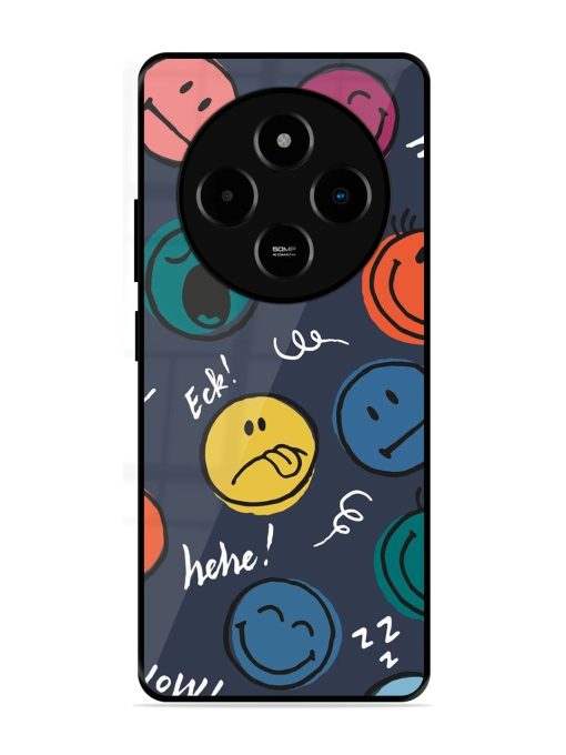 Emoticon Parade Glossy Soft Edge Case for Poco M7 (5G)
