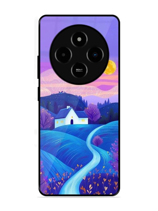 Moonlit Meadow Glossy Soft Edge Case for Poco M7 (5G)