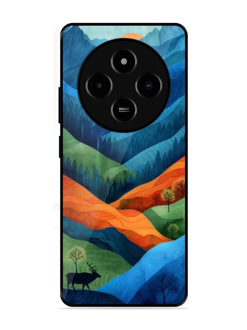 Layers Of The Land Glossy Soft Edge Case for Poco M7 (5G)