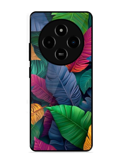Tropical Tapestry Glossy Soft Edge Case for Poco M7 (5G)