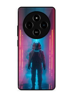Neon Astronaut Glossy Soft Edge Case for Poco M7 (5G)