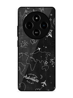 Wanderlust Sketchbook Glossy Soft Edge Case for Poco M7 (5G)