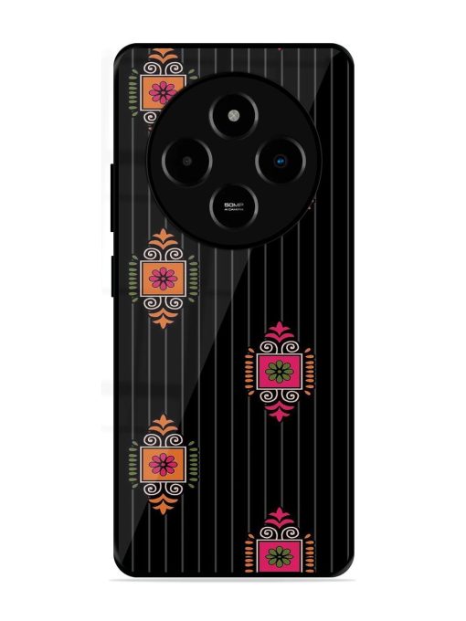 Ornate Elegance Glossy Soft Edge Case for Poco M7 (5G)