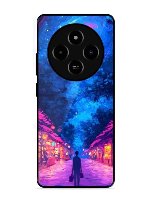 Neon Nightscape Glossy Soft Edge Case for Poco M7 (5G)