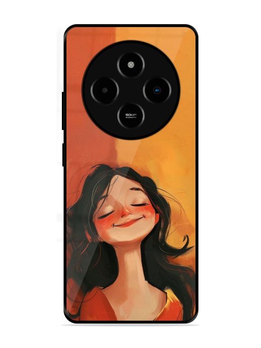 Neon Girl Glossy Soft Edge Case for Poco M7 (5G)