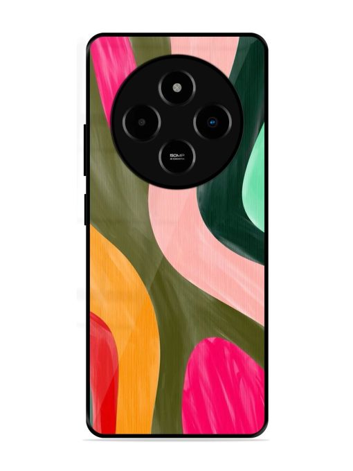 Wavy Wonderland Glossy Soft Edge Case for Poco M7 (5G)