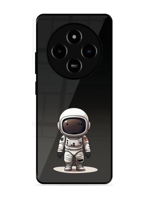 Neon Astronaut Glossy Soft Edge Case for Poco M7 (5G)