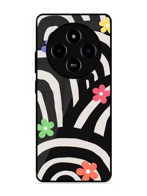 Rainbow Arcs Glossy Soft Edge Case for Poco M7 (5G)