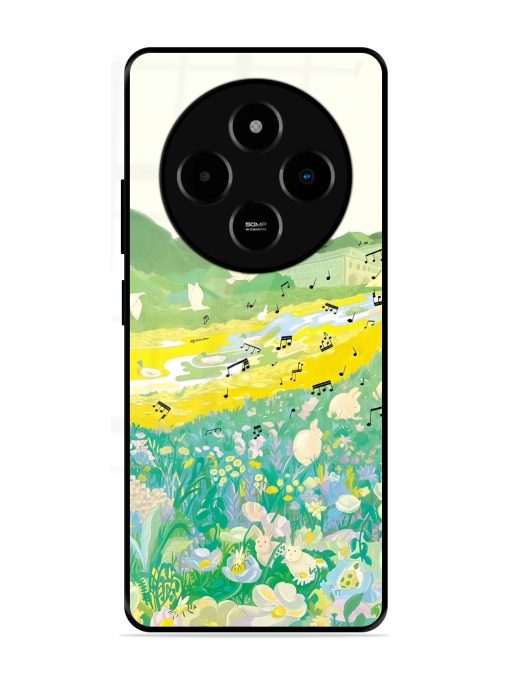 Melody In Bloom Glossy Soft Edge Case for Poco M7 (5G)