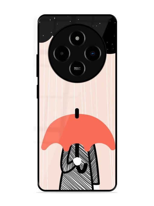 Stormy Weather, Shielded Soul Glossy Soft Edge Case for Poco M7 (5G)