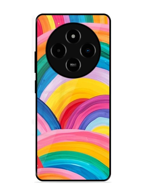 Rainbow Cascade Glossy Soft Edge Case for Poco M7 (5G)