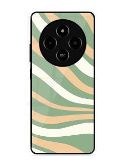 Wavy Pastel Paradise Glossy Soft Edge Case for Poco M7 (5G)