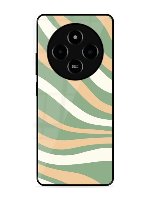 Wavy Pastel Paradise Glossy Soft Edge Case for Poco M7 (5G)