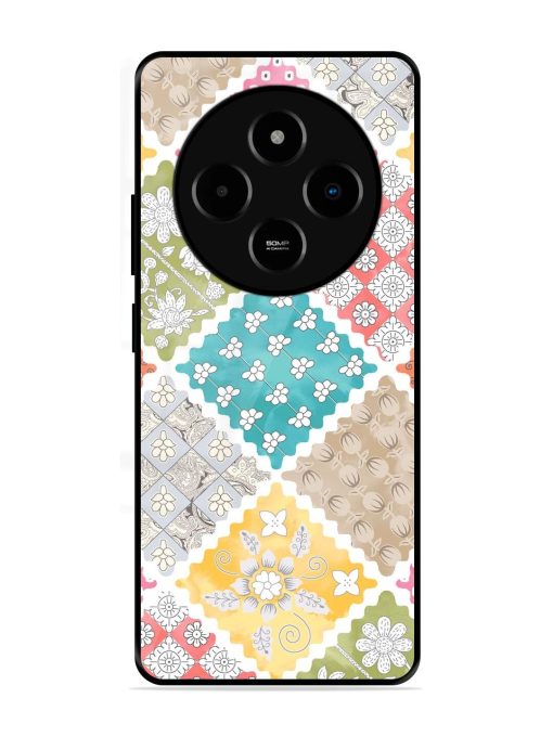 Patchwork Dreamscape Glossy Soft Edge Case for Poco M7 (5G)