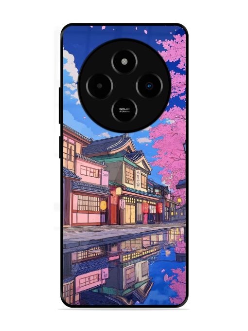 Tranquil Reflections Glossy Soft Edge Case for Poco M7 (5G)