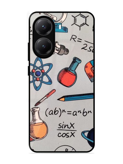 Science Doodle Glossy Soft Edge Case for Poco X7 Pro (5G)