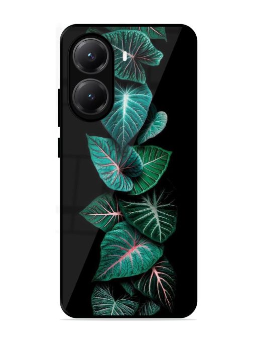 Emerald Elegance Glossy Soft Edge Case for Poco X7 Pro (5G)