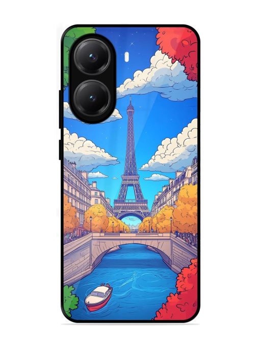 Parisian Panorama Glossy Soft Edge Case for Poco X7 Pro (5G)