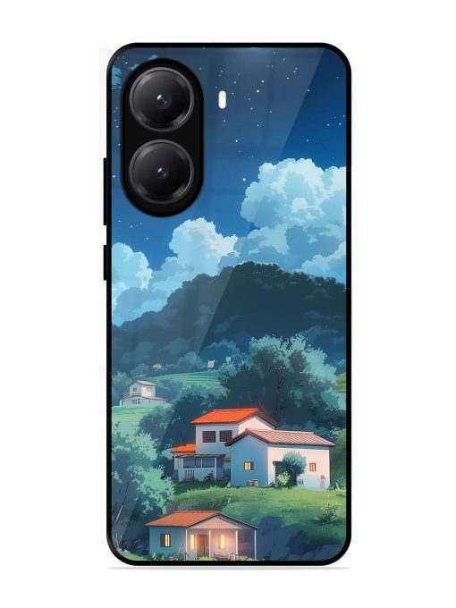 Peaceful Nightscape Glossy Soft Edge Case for Poco X7 Pro (5G)