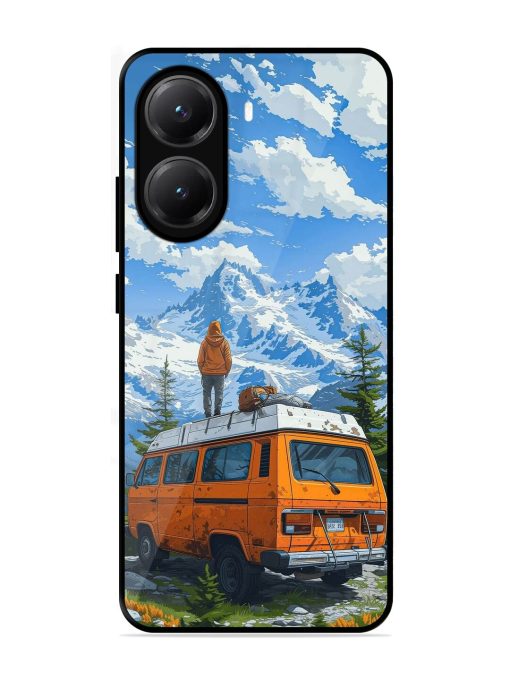Mountaintop Solitude Glossy Soft Edge Case for Poco X7 Pro (5G)