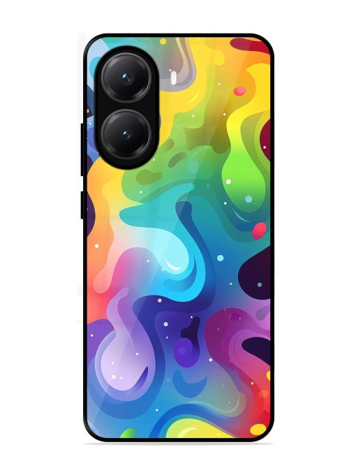 Rainbow River Glossy Soft Edge Case for Poco X7 Pro (5G)
