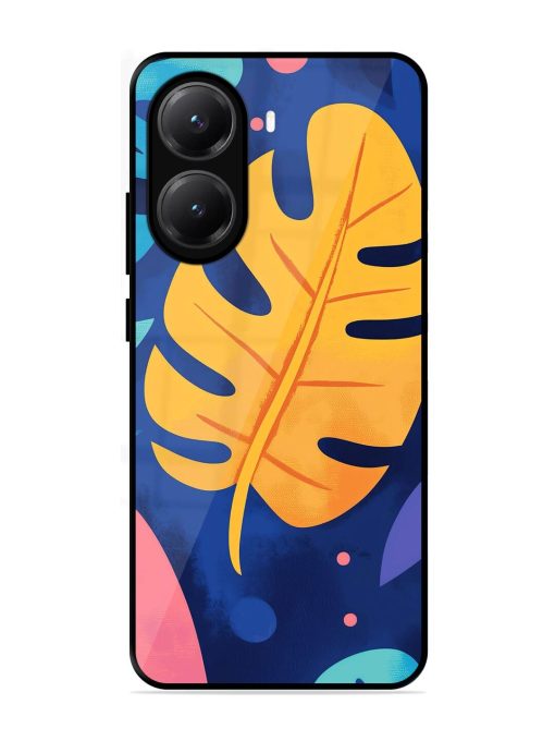 Tropical Tapestry Glossy Soft Edge Case for Poco X7 Pro (5G)