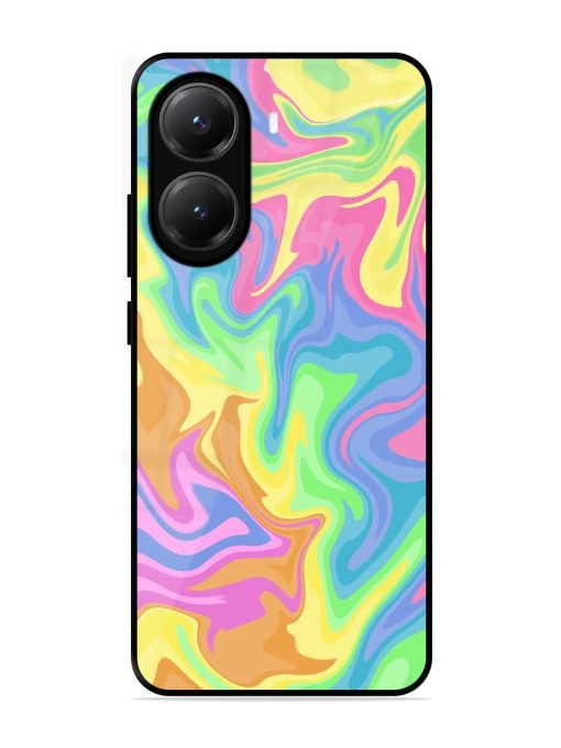 Whimsical Swirl Glossy Soft Edge Case for Poco X7 Pro (5G)