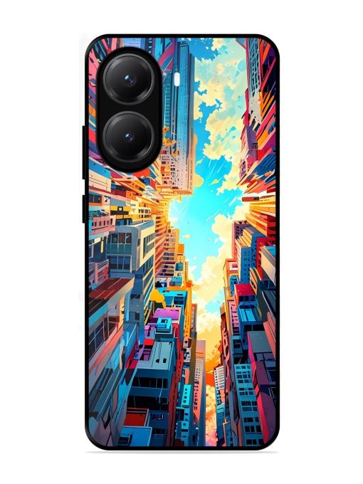 Skyward City Glossy Soft Edge Case for Poco X7 Pro (5G)