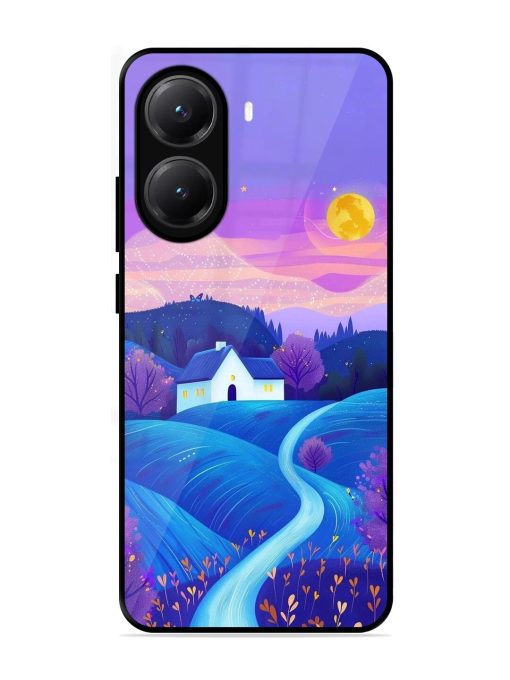 Moonlit Meadow Glossy Soft Edge Case for Poco X7 Pro (5G)