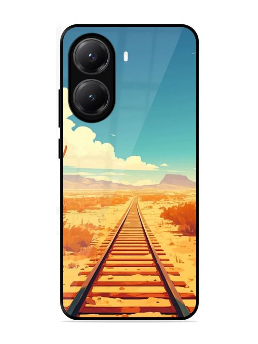 Endless Horizon Glossy Soft Edge Case for Poco X7 Pro (5G)