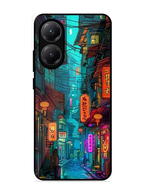 Neon Nightscape Glossy Soft Edge Case for Poco X7 Pro (5G)