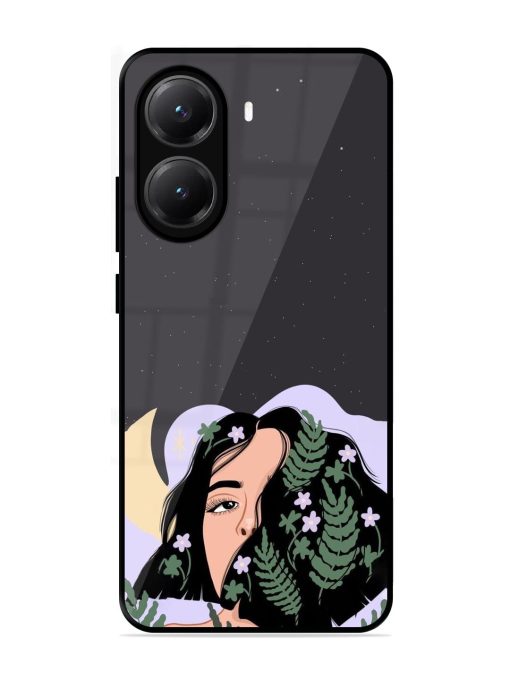 Lunar Lullaby Glossy Soft Edge Case for Poco X7 Pro (5G)