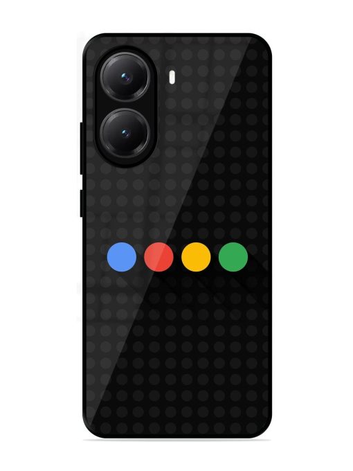 Google Dots Glossy Soft Edge Case for Poco X7 Pro (5G)