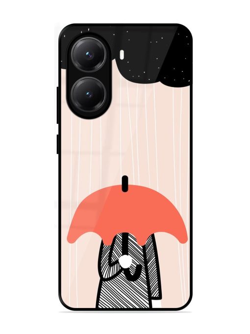 Stormy Weather, Shielded Soul Glossy Soft Edge Case for Poco X7 Pro (5G)
