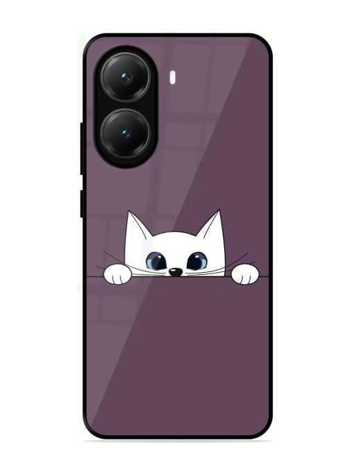 Peek-A-Boo Kitty Glossy Soft Edge Case for Poco X7 Pro (5G)