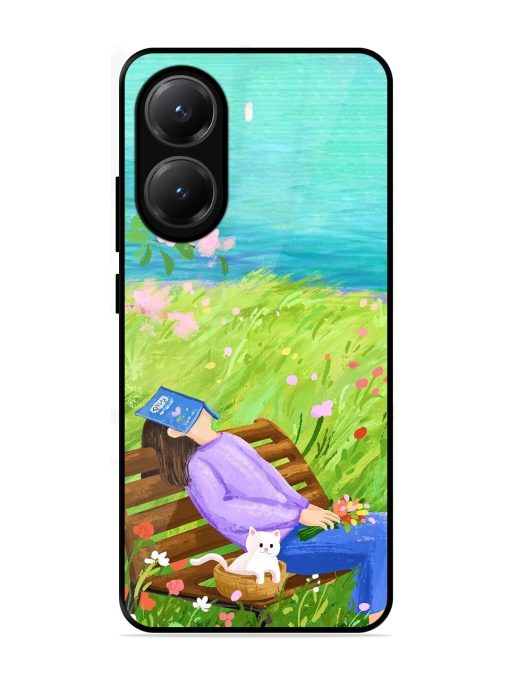 Seat Alone Glossy Soft Edge Case for Poco X7 Pro (5G)