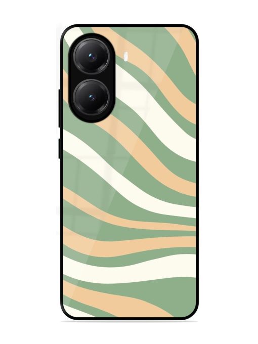 Wavy Pastel Paradise Glossy Soft Edge Case for Poco X7 Pro (5G)
